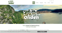 Desktop Screenshot of campingoliden.com